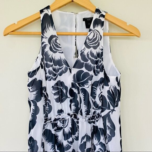 Ann Taylor floral print midi dress - Picture 3 of 9